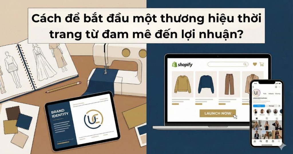 Hướng dẫn 6 bước xây dựng thương hiệu thời trang (local brand) từ con số 0