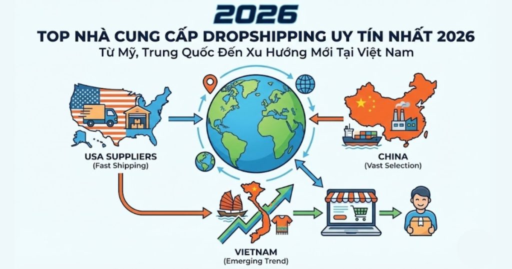 Top nhà cung cấp dropshipping uy tín nhất 2026